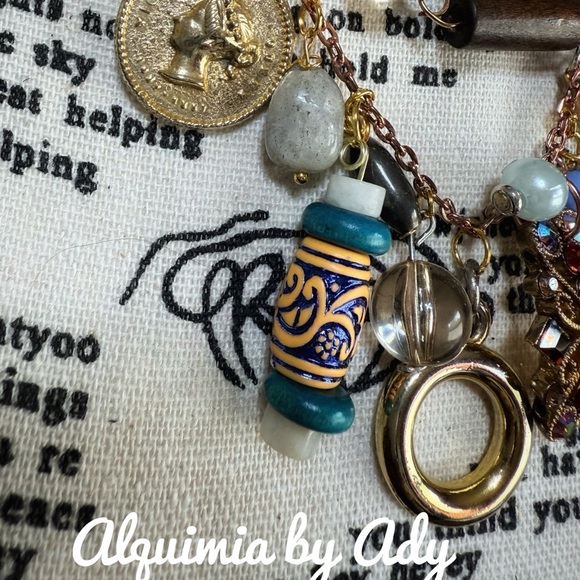 Alquimia Multicolor Bohemian Necklace - Picture 3 of 4